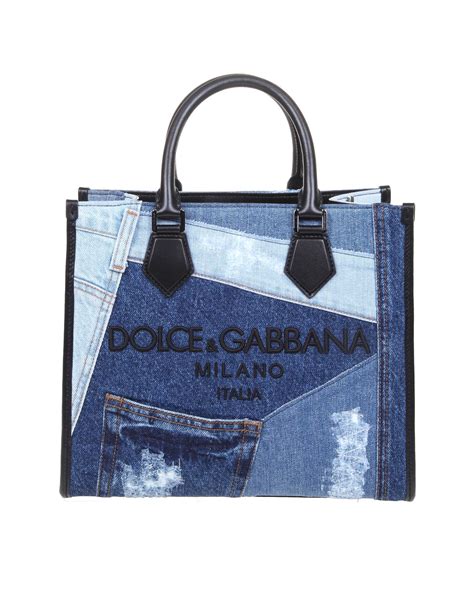 denim dolce gabbana bag